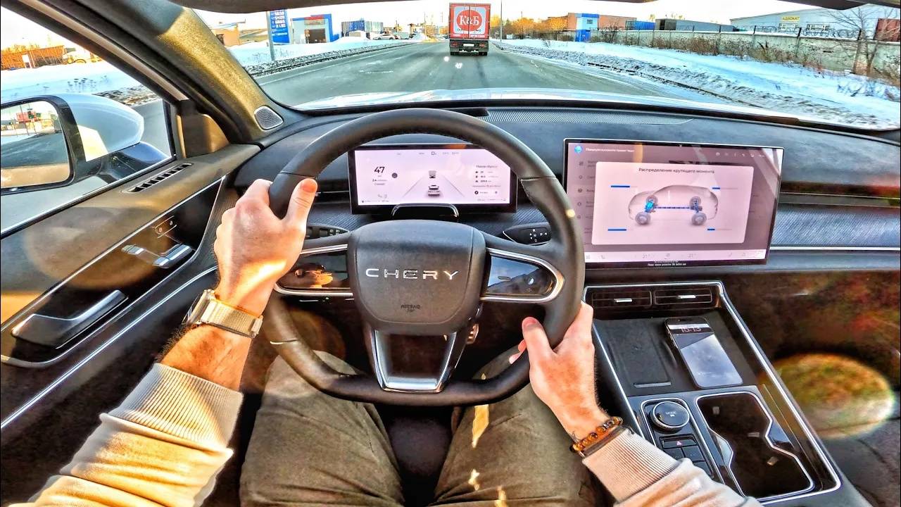 2025 Chery Tiggo 9 2.0 AT - ТЕСТ-ДРАЙВ ОТ ПЕРВОГО ЛИЦА смотреть онлайн