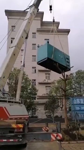 500kw Cummins Silent Diesel Generating Set at Installation Site--Starlight Power смотреть онлайн