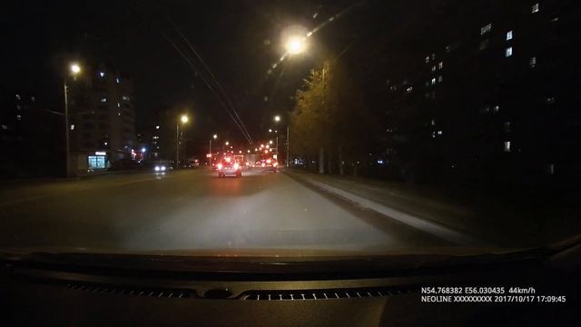Видеорегистратор Neoline Wide S55 Ночь Уфа смотреть онлайн