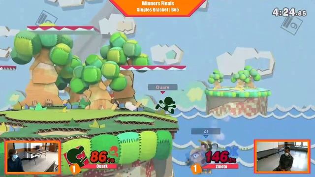 HA17 W. Finals Quark (Mr. Game and Watch) vs Zinoto (Diddy Kong) смотреть онлайн