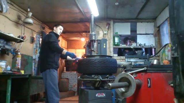 Нятажка шин домиком (неудачная попытка) смотреть онлайн