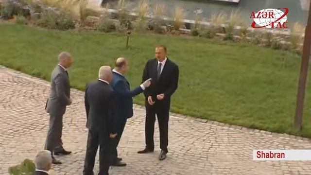 President Ilham Aliyev attended the opening of "Qalaalti Hotel & SPA" health and recreation complex смотреть онлайн