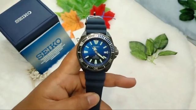 Seiko Prospex Special Edition Blue Dial Blue Rubber смотреть онлайн