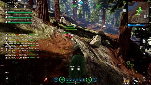 We gathered ultimate team - Raasouls great teamplay in action in ARK: Survival of the Fittest смотреть онлайн