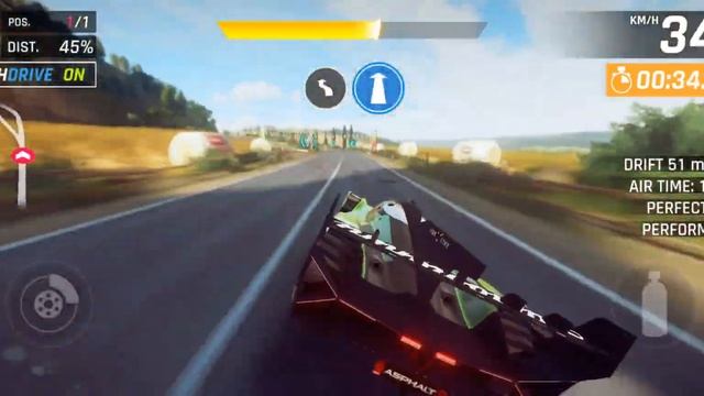 Asphalt 9 [Touchdrive] 01:11.064 | Round 6 | LAMBORGHINI SC63 GRAND PRIX | 1 Star смотреть онлайн