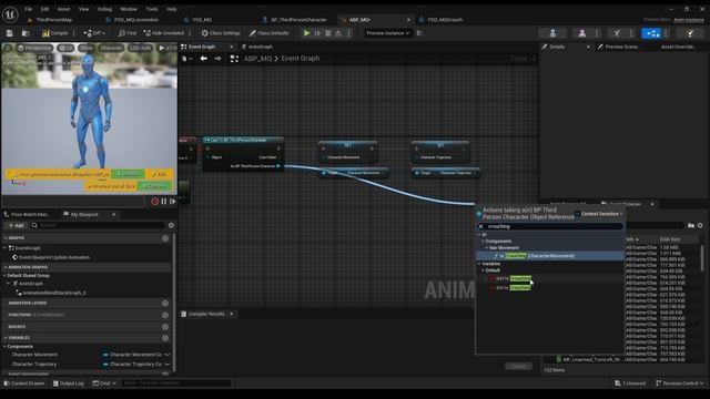 Motion Matching Advanced Tutorial | Jump, Turn in Place, Walk, Crouch Unreal Engine 5.4 смотреть онлайн