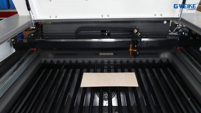LC6090 machine with RF laser and CO2 laser --GWEIKE Laser смотреть онлайн