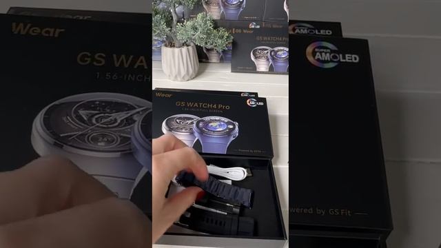 Смарт-часы для мужчин, круглые наручные многофункциональные Smart Watch GS WHATCH4Pro смотреть онлайн