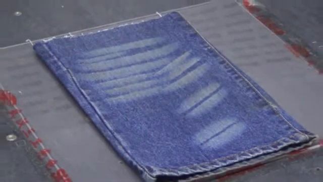 RF Co2 Laser Marking Jeans Large worktable Laser Marking Cloting T shirt Fabric смотреть онлайн