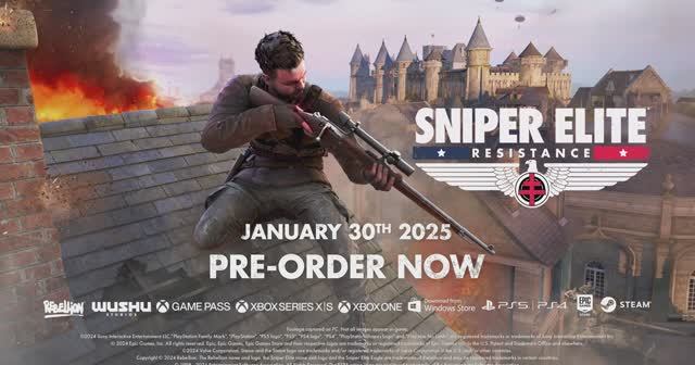 Sniper Elite: Resistance - геймплей (22 минуты) смотреть онлайн