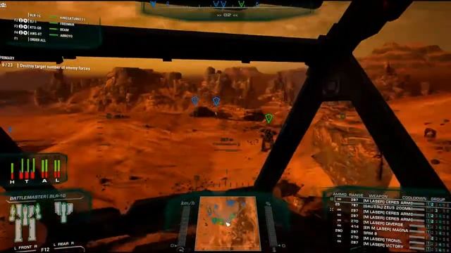 MW5 -Light Gauss - Battlemaster смотреть онлайн