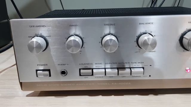 Rare Kenwood Trio KA-4002A Fully Restored. Pink Floyd Money. смотреть онлайн