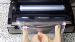 Вакуумная упаковка продукции. Caso FastVAC 500.