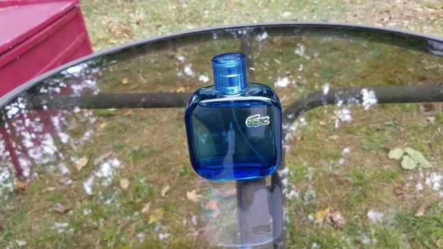 LACOSTE MENS BLEU COLOGNE! AWESOME SMELL! смотреть онлайн