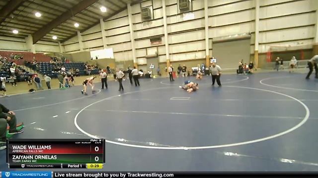 102 Lbs Quarterfinal - Zaiyahn Ornelas, Team Zapas WC Vs Wade Williams, American Falls WC 3198 смотреть онлайн