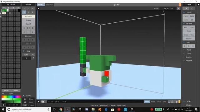 Magicavoxel |Low cost Baby Yoda? смотреть онлайн
