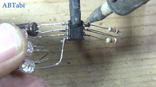 How to make 12 volt ne555 Led flasher, ne555 diy flasher P2 смотреть онлайн