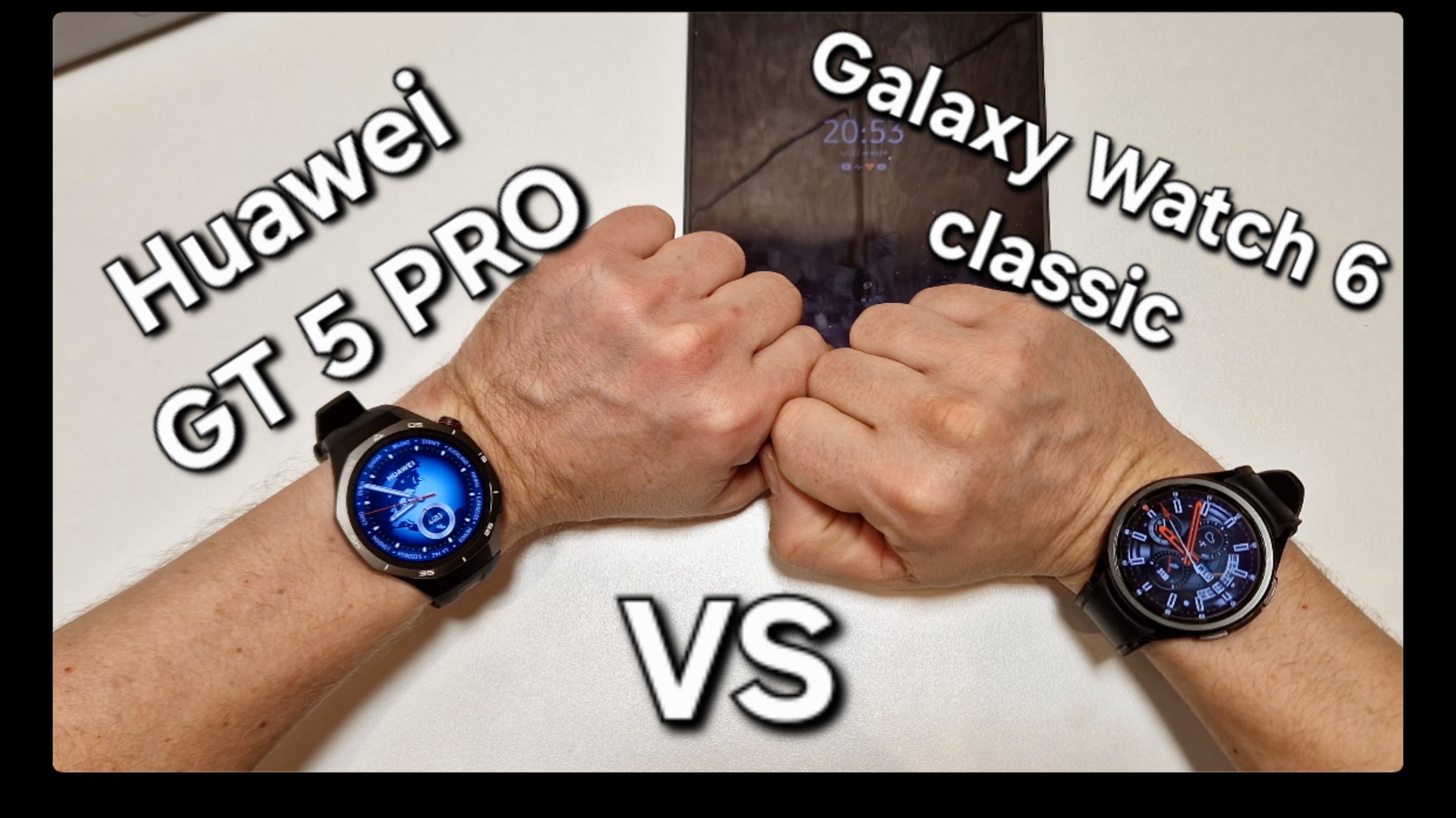 Samsung Galaxy Watch 6 classic VS Huawei GT 5 pro смотреть онлайн