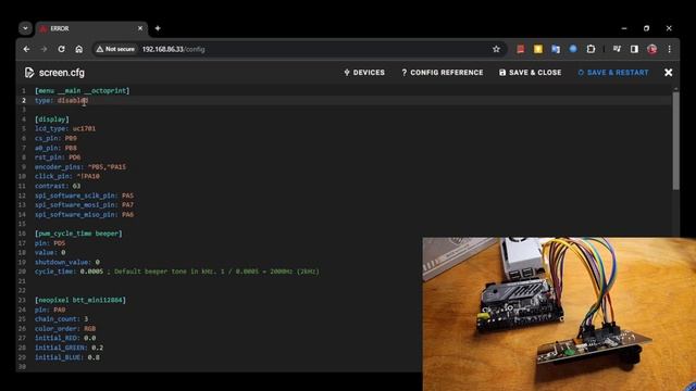 Mini12864 To SKR Mini E3 V3 | With Klipper