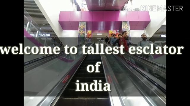 India's tallest escalator | Delhi metro magenta line |Jksikri vlogs | смотреть онлайн