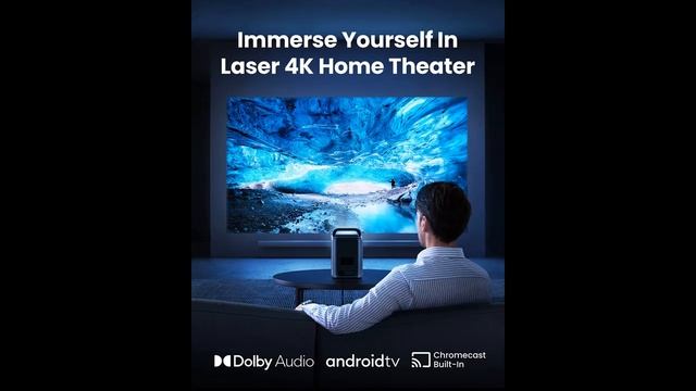 NEBULA Cosmos Laser 4K Projector, 2,400 ISO Lumens : Introduce Features Highlight смотреть онлайн