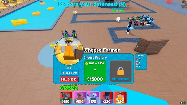 How To Beat INSANE Mode NEW Cheese TD смотреть онлайн