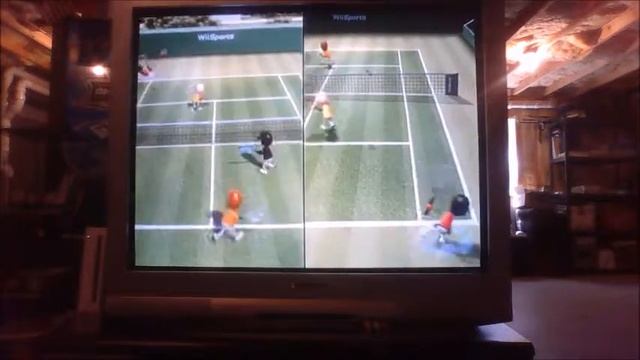 Wii Sports Tennis: Connor vs Calvin The Penguin смотреть онлайн