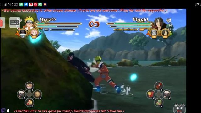 Naruto Storm 3 FullBurst Gameplay Android Via Parsec App смотреть онлайн