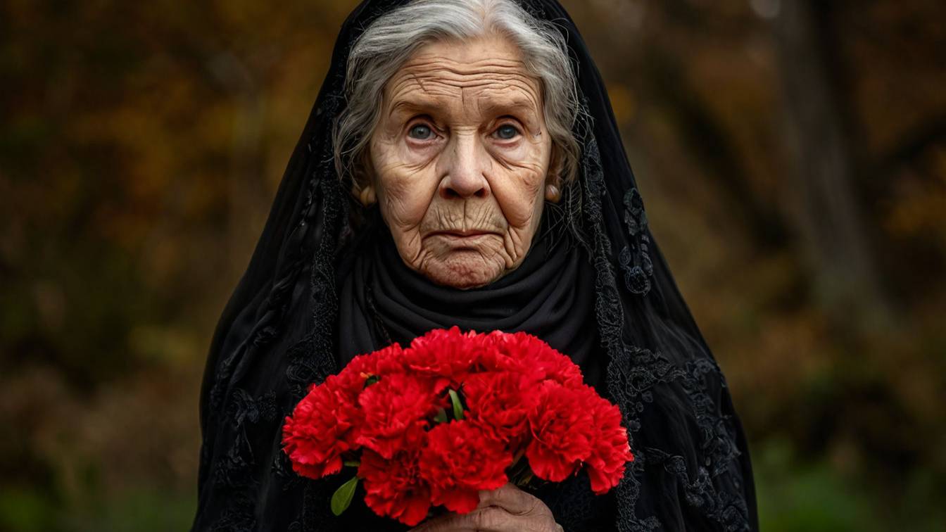 Мать потеряла сына