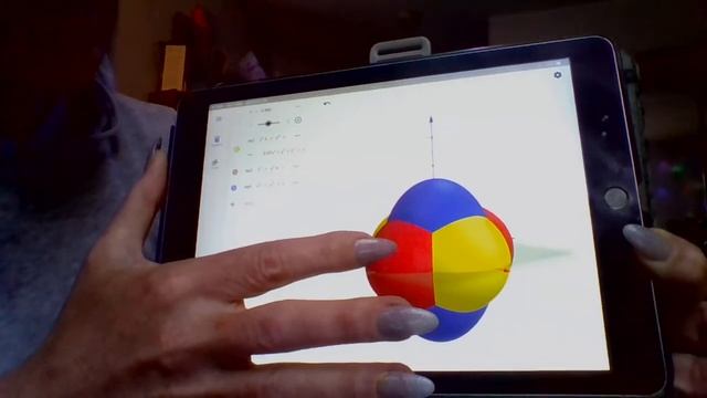 Neutron Proton surface geometry (spin lacking) on GeoCalc смотреть онлайн