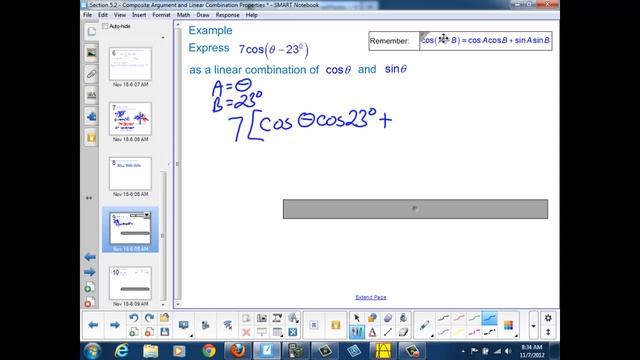 Lesson 5-02 (Part II): Composite Argument and Linear Combination Properties смотреть онлайн