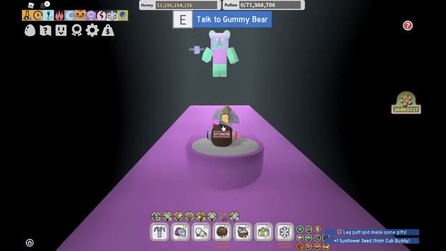 Finishing Gummy Bear's Beesmas quest and Opening 13th Gift box!! смотреть онлайн