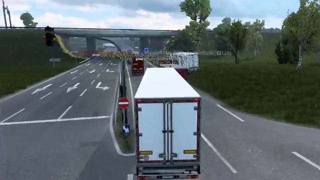 Дуроки и дороги. ETS2MP