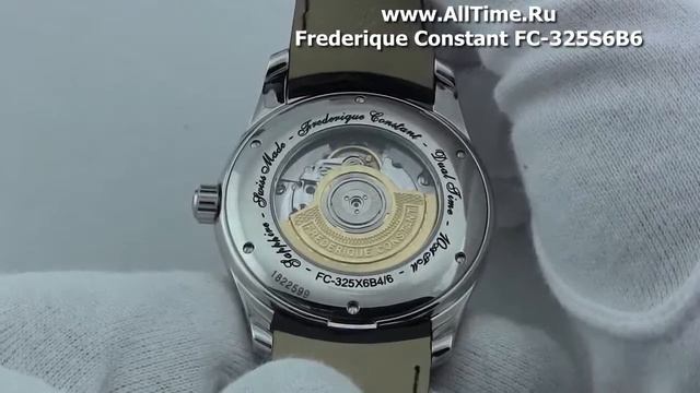 Мужские наручные швейцарские часы Frederique Constant FC-325S6B6 смотреть онлайн