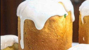 Кулич пасхальный на желтках