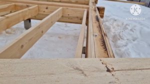 Балки пола 1 этажа.