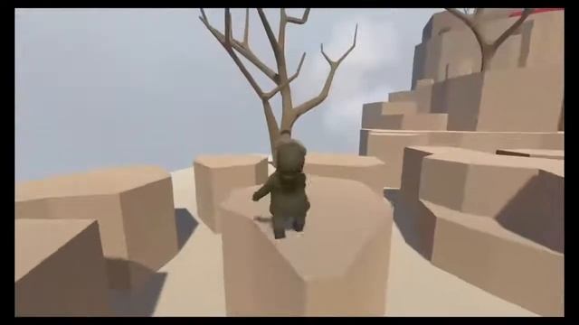 Playing Human Fall Flat : Online : PS4 смотреть онлайн