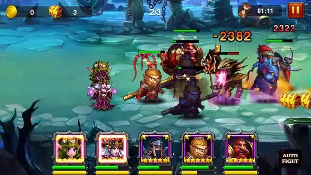 Heroes Charge - TL81 - Time Rift - Tidal Temple - Difficulty 5 смотреть онлайн