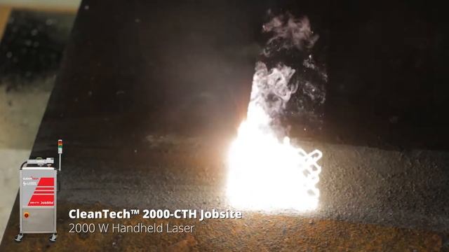 Rust Removal from a Steel I-Beam with a Laser Cleaning Handheld смотреть онлайн