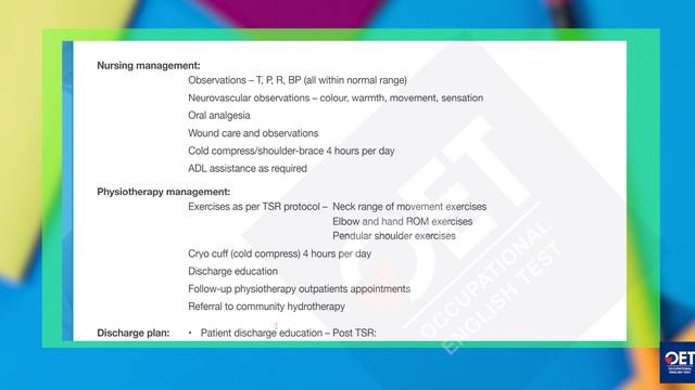OET WRITING LETTER | Patient Discharge Letter Explanation | OET Exam Analysis | смотреть онлайн