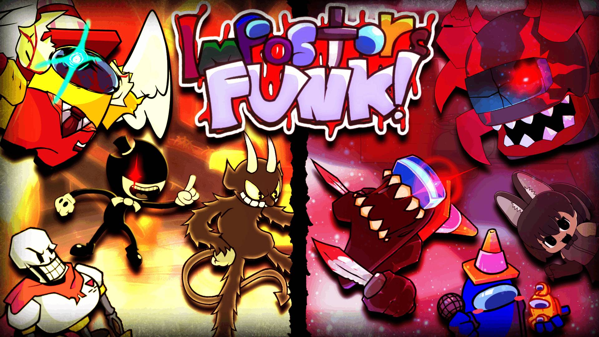 ➖ Freeplay Indie Cross PLUS ➕ IMPOSTORS FUNK! ➖ смотреть онлайн