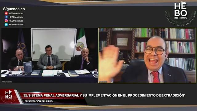 HÈBO INSTITUTO | Presentación del Libro: "El Sistema Penal Adversarial y su Implementación ... смотреть онлайн