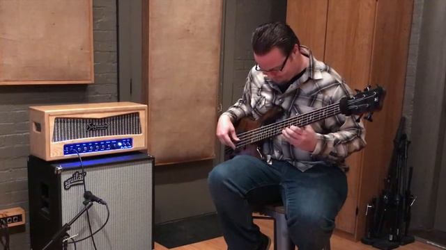 Siegmund Big Boy 300 Watt Guitar Tube Amp ultra linear KT120 Demo Review - Part 1 смотреть онлайн