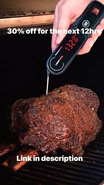 Thermopro instant thermometer #shorts #bbq #cooking смотреть онлайн