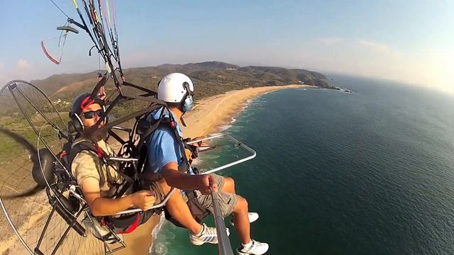 Fun 42. Paramotor tandem flights in Puerto Vallarta, Mexico смотреть онлайн