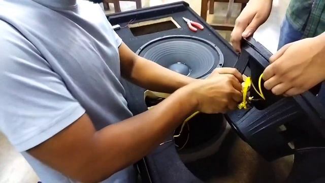 JBL dwell 15" 350 watt top assembling. @Anielectronicsandsound смотреть онлайн