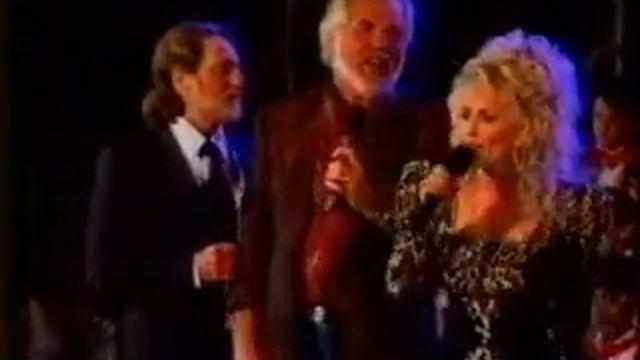 Kenny/Dolly/Willie-"(Something Inside) So Strong) Live смотреть онлайн