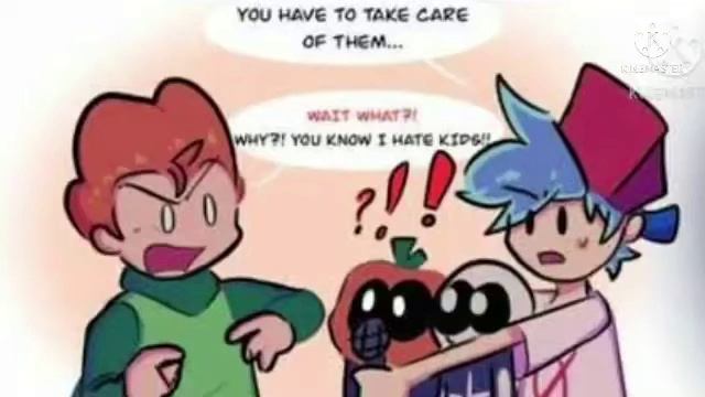 Boyfriend and pico babysitting be like: “mini comic dub” смотреть онлайн