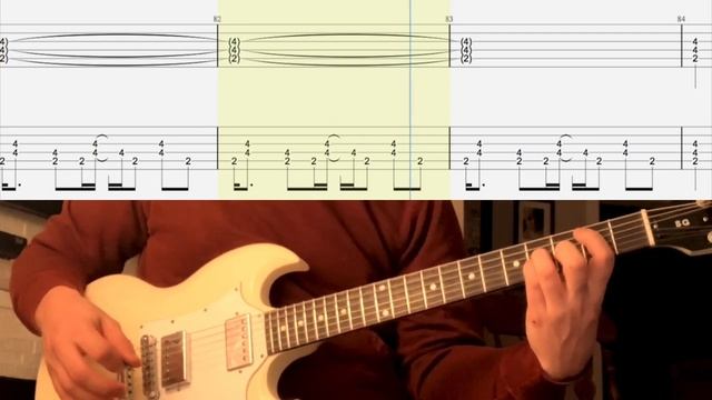 TAB ACDC - Thunderstruck (гитарные табы) смотреть онлайн