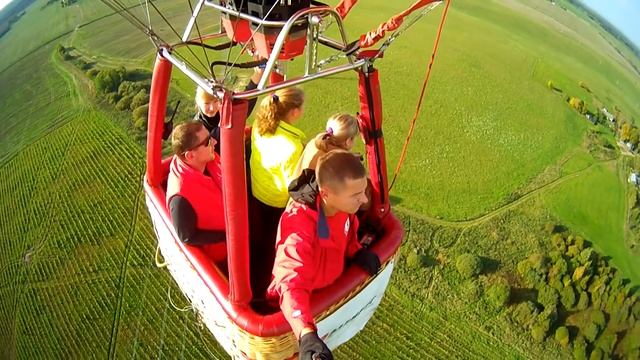 Воздушный шар "5element" в октябре 2016 (Минский р -он) смотреть онлайн